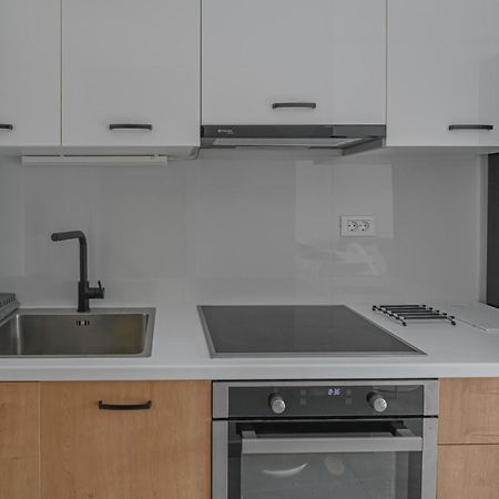 Moka Apartments Hriszí Aktí Haniá Szoba fotó
