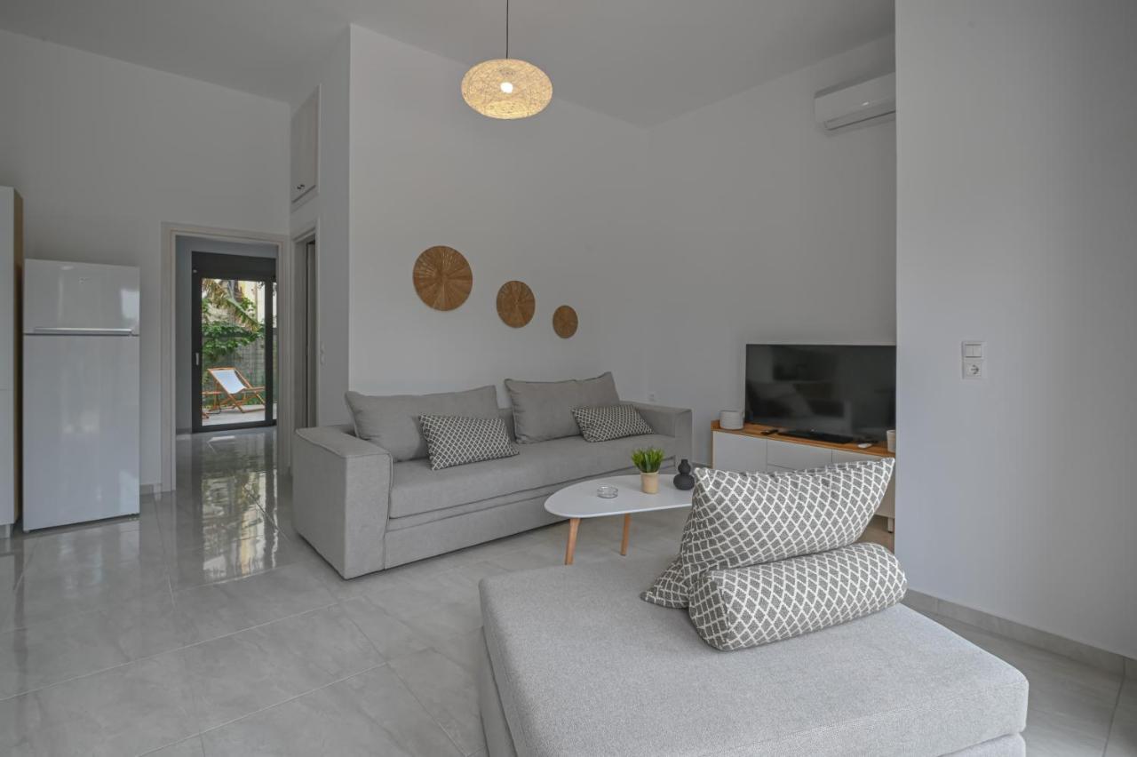 Moka Apartments Hriszí Aktí Haniá Kültér fotó