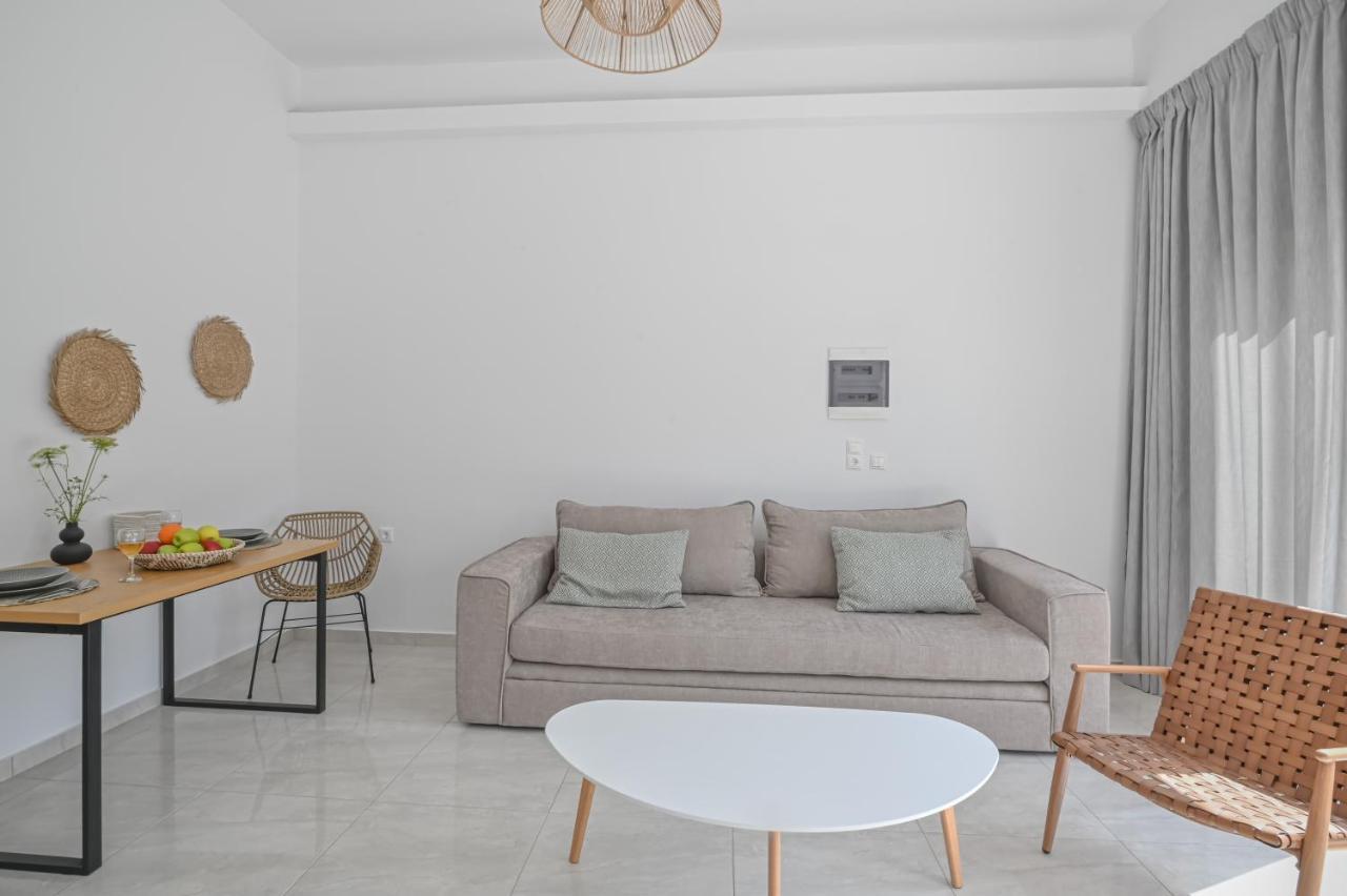 Moka Apartments Hriszí Aktí Haniá Kültér fotó