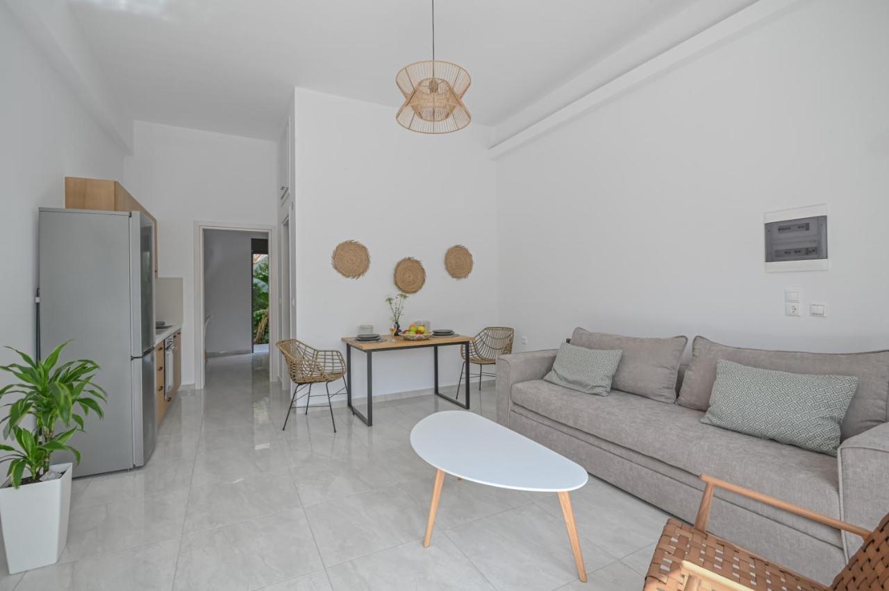 Moka Apartments Hriszí Aktí Haniá Kültér fotó
