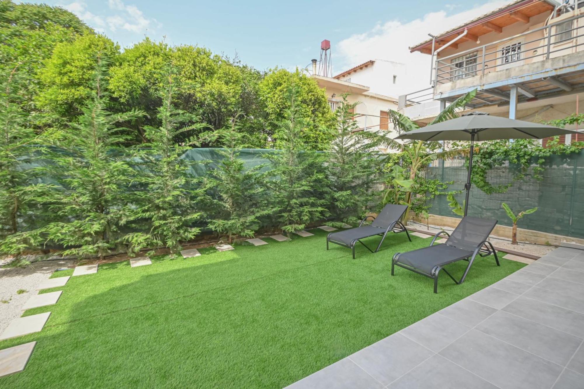 Moka Apartments Hriszí Aktí Haniá Szoba fotó