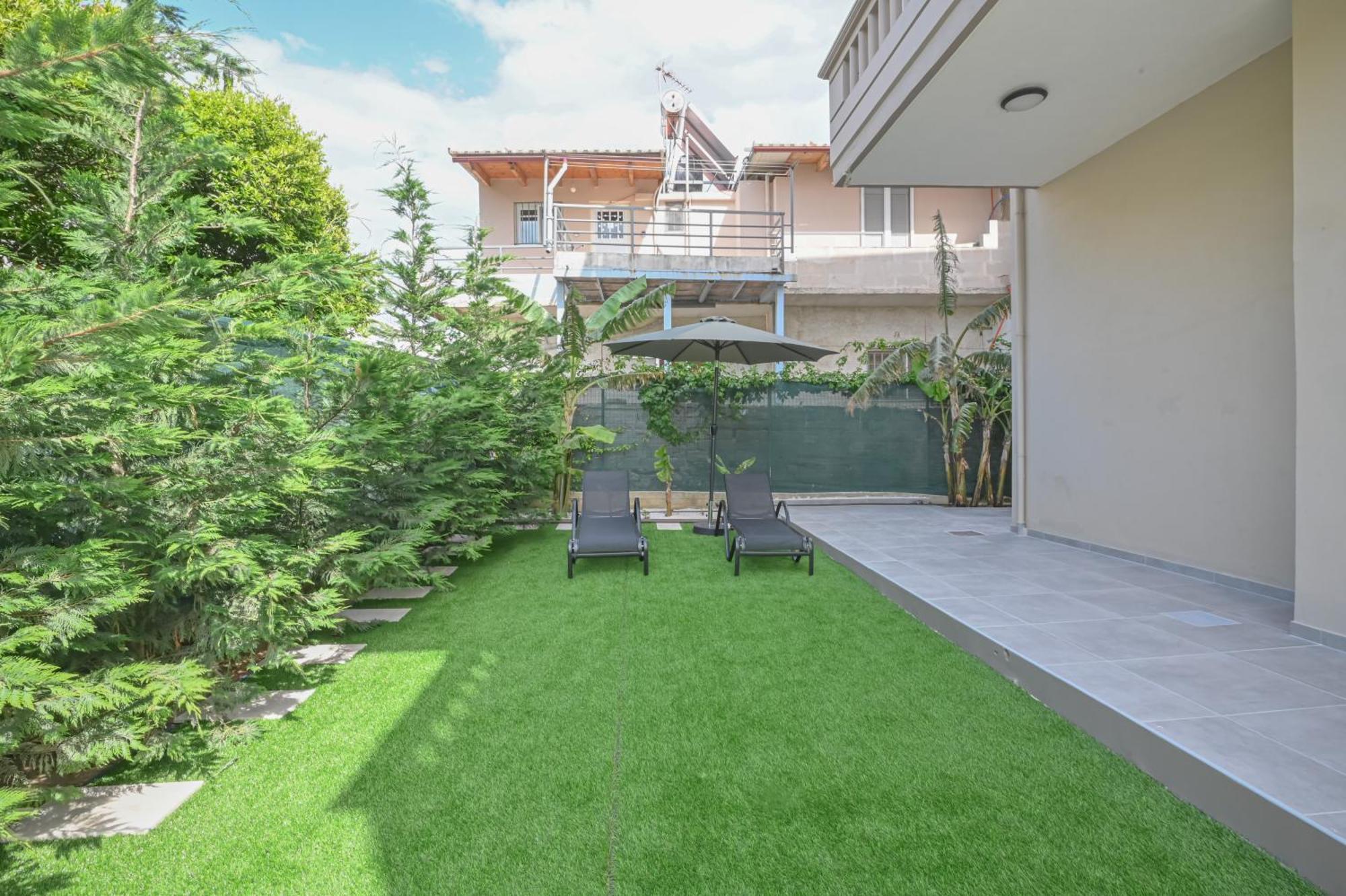 Moka Apartments Hriszí Aktí Haniá Szoba fotó